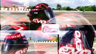 ALL NEW EVO SVX-02 CYPHER II RED FULL FACE DUAL VISOR | EVOLUTION NEVER STOPS