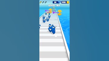 Alphabet Run Level 164 #gameplay #alphabetrun #rungame