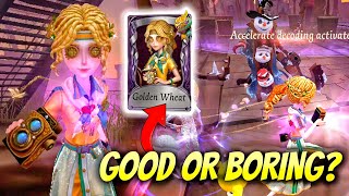 Is the new A skin GOOD or BORING? #IdentityV Journalist Golden Wheat @Bleber VOICE screenshot 5
