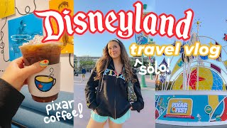 travel with me to Disneyland SOLO for Pixar Fest!!! ❤️💛💙