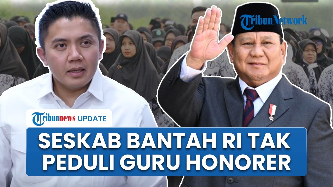 Seskab Klaim RI Sejahterakan Guru, Insentif Tenaga Pengajar Honorer Naik Rp400 Ribu Era Prabowo