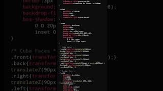 🔥 I Created a 3D Neon Cube Using Only HTML & CSS