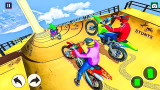 Mega Ramp Impossible Tracks Stunt Bike Rider Games - Mega Ramp Bike Stunts - Mega Ramp Bike Gameplay screenshot 3