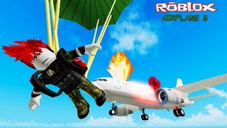 Roblox : Airplane 3 ✈️ (เนื้อเรื่อง)เรื่องสยองของทหาร ที่ต้องไปช่วยตัวประกันบนเครื่องบิน