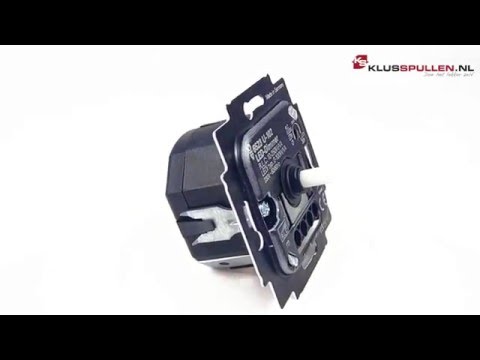 aflevering Mitt verkoopplan Busch-Jaeger 6523U 102 LED-dimmer - YouTube