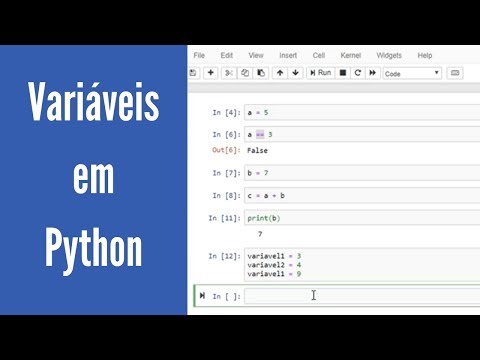 Variáveis e tipos de dados em Python (Curso para iniciantes - Aula 5)