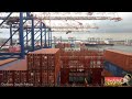 3 MINS. TIME LAPSE Cargo Operation in DURBAN, South Africa