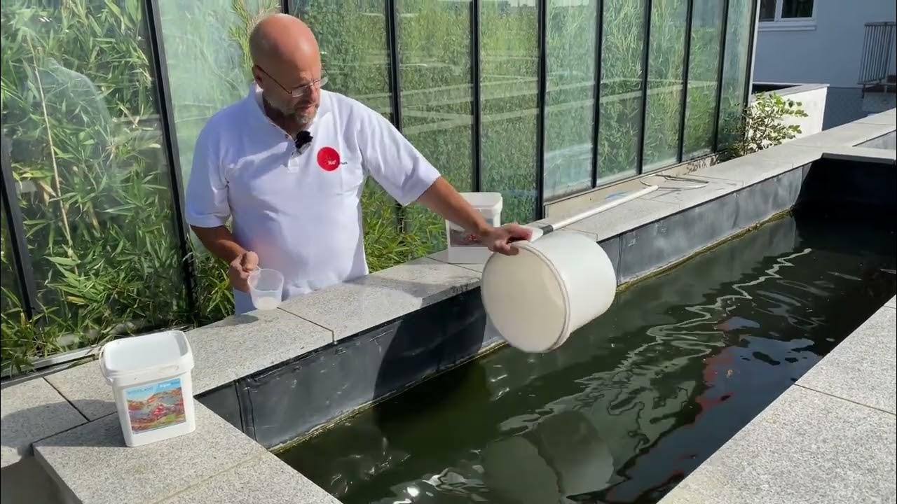 Koi Andreas stellt vor Woodland® Algenstop phosphatfrei