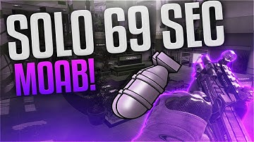 MW3: *SOLO* 69 SEC MOAB ON ARKADEN w/ P90