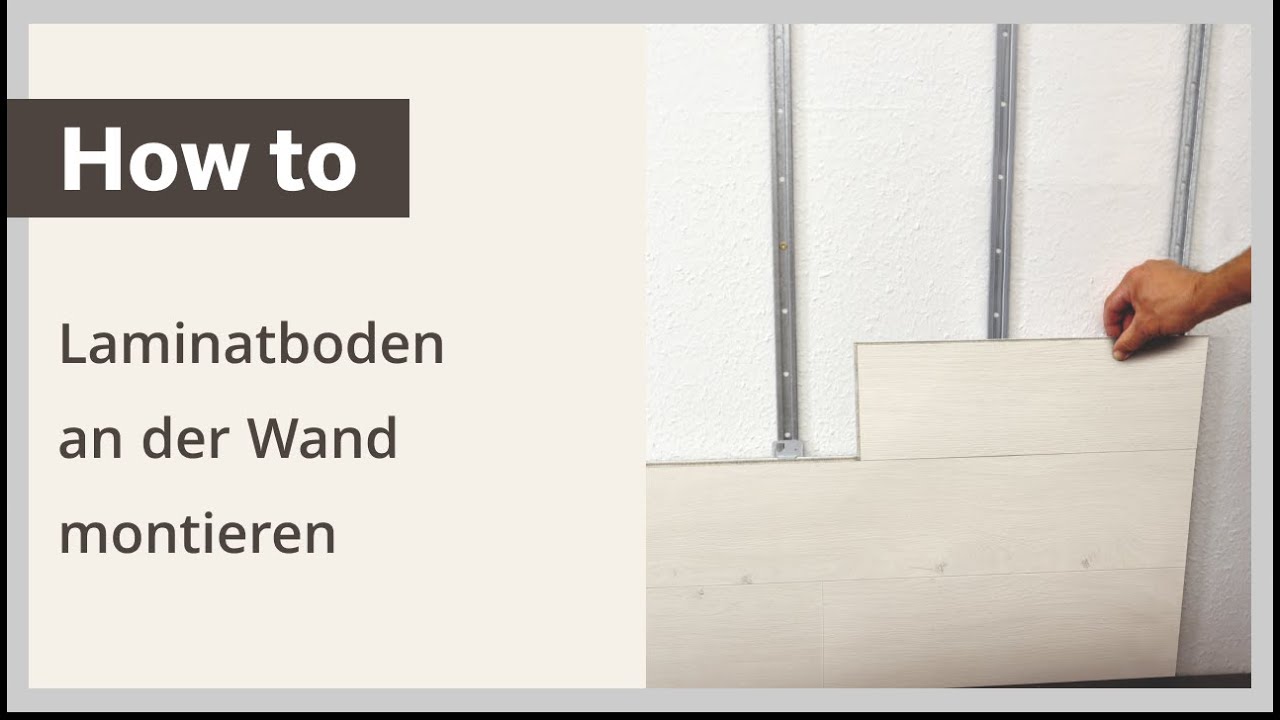 Laminatboden an der wand montieren – verlegeanleitung haro laminat ...