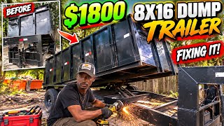 Fixing the Lights on My $1,800 Dump Trailer!