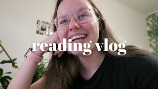 a romance and a thriller || reading vlog