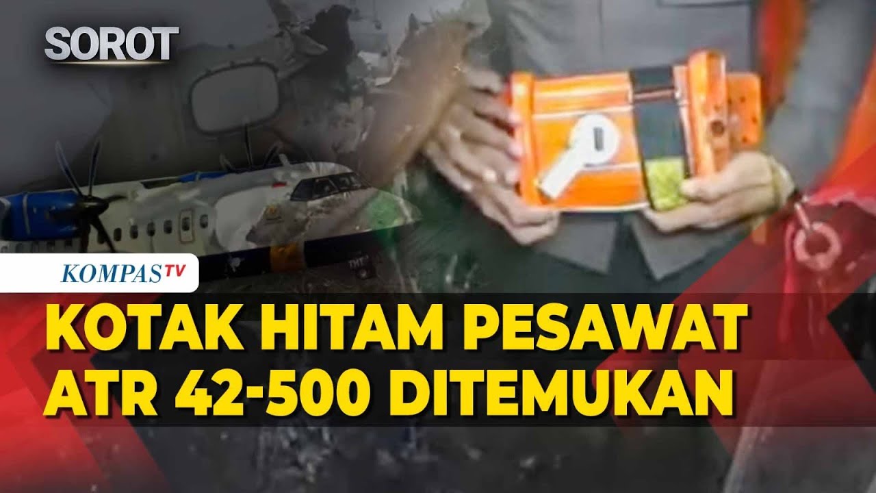 Kotak Hitam Pesawat ATR 42-500 Ditemukan! 700 Meter dari Puncak Gunung Bulusaraung Sulsel