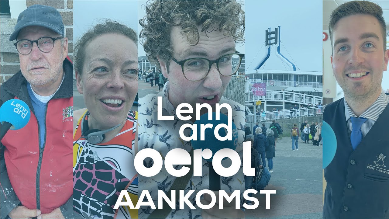 TikTok: Oerol 2022 - Aankomst | Omroep Lennard