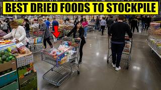 14 Dried Foods To STOCKPILE That LAST FOREVER (Long-Term Storage List)