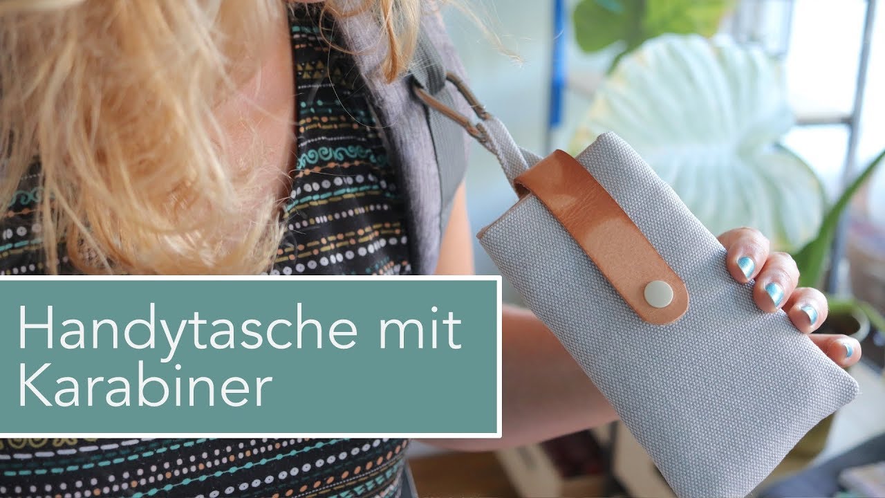 New Handytasche zum Anhängen nähen