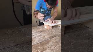 Produção do nosso expositor de facas 🔪 #marcenariacriativa #diy #façavocêmesmo #wood #woodworking