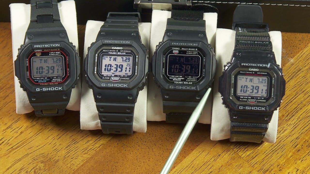 New G-Shock Squares for 2021, GW-5000U, GW-M5610U and GW-S5600U - YouTube