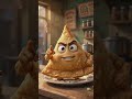 😋 "मैं हूँ गरमा गरम समोसा,आज दुकान की मेज पर हुआ मजेदार किस्सा! 😂🍲"#shorts #viral#samose #funnyvideo