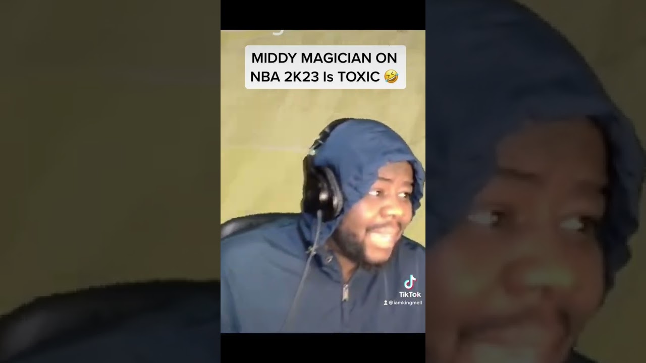 Middy Magician on NBA 2k23 is TOXIC 😭 