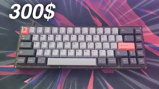 My New 300 Custom Keyboard Kbd67Lite With Lubed C3 Tangerines