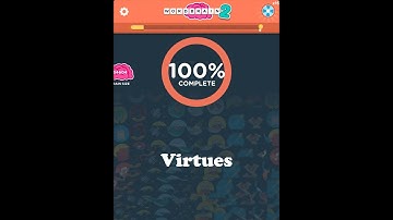 Wordbrain 2 Virtues Answers