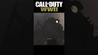 Michael Bay would've loved this Train Crash sequence - Call of Duty: WWII #shorts