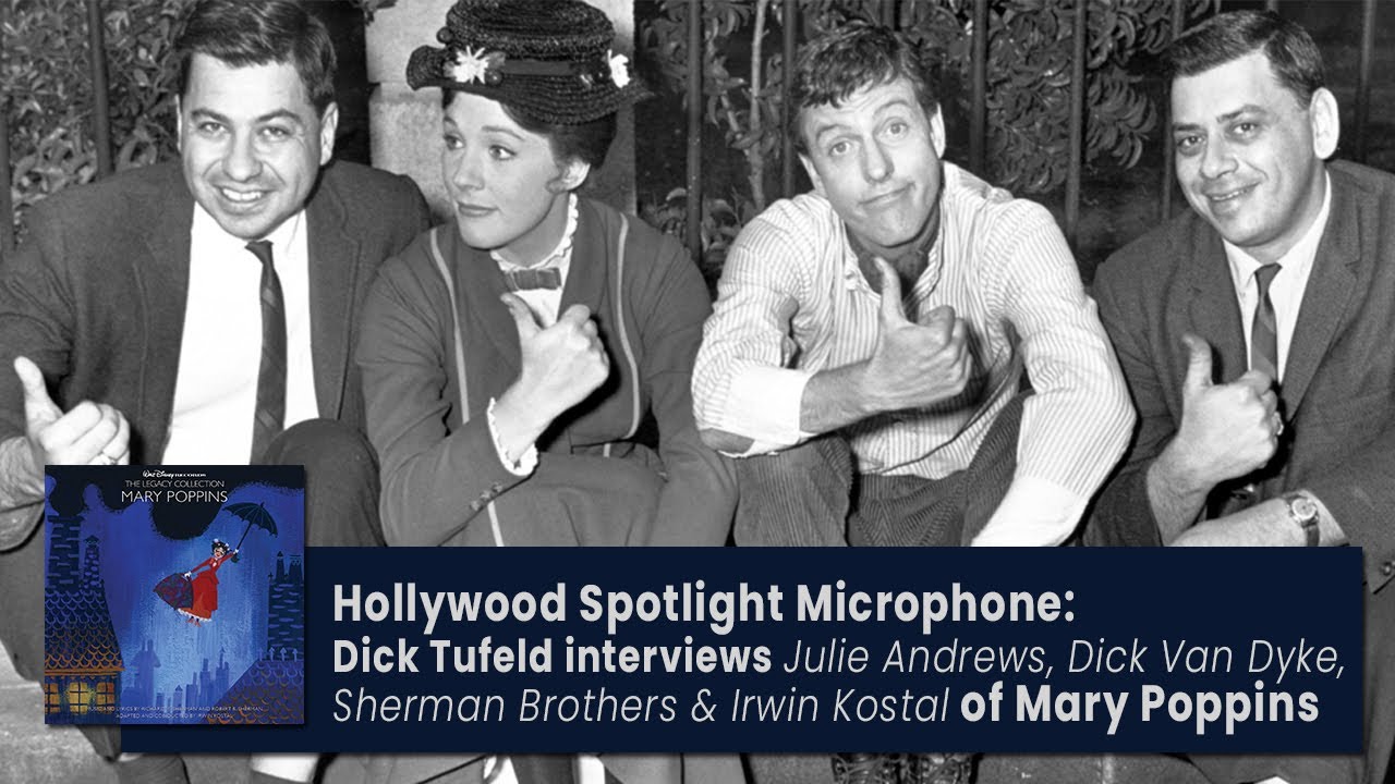 Hollywood Spotlight Microphone Interview (1963) - Julie Andrews, Dick van Dyke, Irwin Kostal, etc