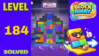 Block Away – Level 184 | Walkthrough Fast & Clean Solution