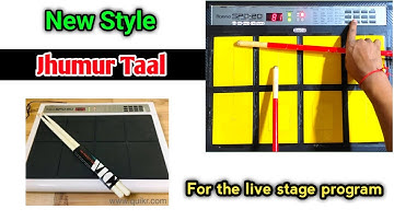 New Style Jhumur Taal For The Live Stage Program | SPD 20 & SPD 20 Pro | octapad music