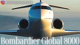 ✅ Bombardier Global 8000 Aircraft Español, Aviones Privados Jets ligeros 'Económicos' Avión Top 2020