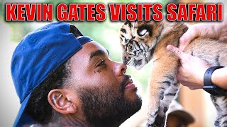 Kevin Gates Hugs Monkeys! | Myrtle Beach Safari