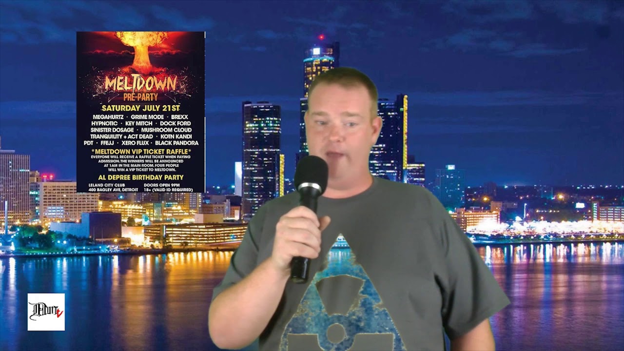 DMTv News July 18 with Jason Muns of Detroit Rave Scene