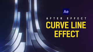 After Effects Curve Line Effect Tutorial l 커브 라인 이펙트