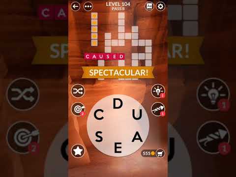Wordscapes Level 104 | Answers - YouTube
