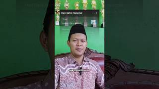 Selamat Hari Batik Nasional #haribatiknasional #budaya #viral #berita #fakta #info #trending #new