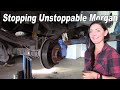 Helping Unstoppable Morgan Stop - 1996 Bronco Brake Job