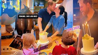 OH MY GOSH!”— Archie & Lilibet Steal Harry And Meghan’s Anniversary PENGUINS, CAKE & BIG HUGS!