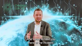 Keynote Speaker Dave Maasland (ESET) at Cybersec Europe 2024