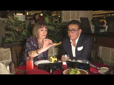 María Julia Lafuente pays off bet to Adal Ramones and takes him out to dinner