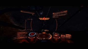 Elite Dangerous 2.1 Escaping Diamonback Explorer NPC pirate wing in a Python