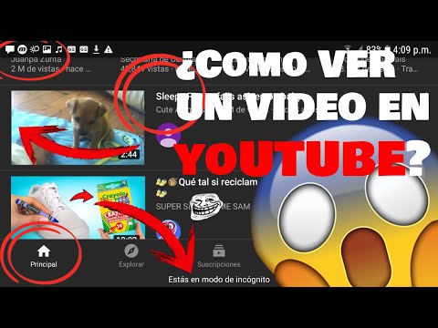 ¿CÓMO VER UN VIDEO EN YOUTUBE? TERMINA MAL
