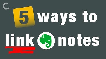 5 ways to link Evernote notes