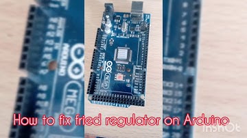 How to fix burnt regulator on Arduino | arduino voltage regulator | AMS1117 | [4]