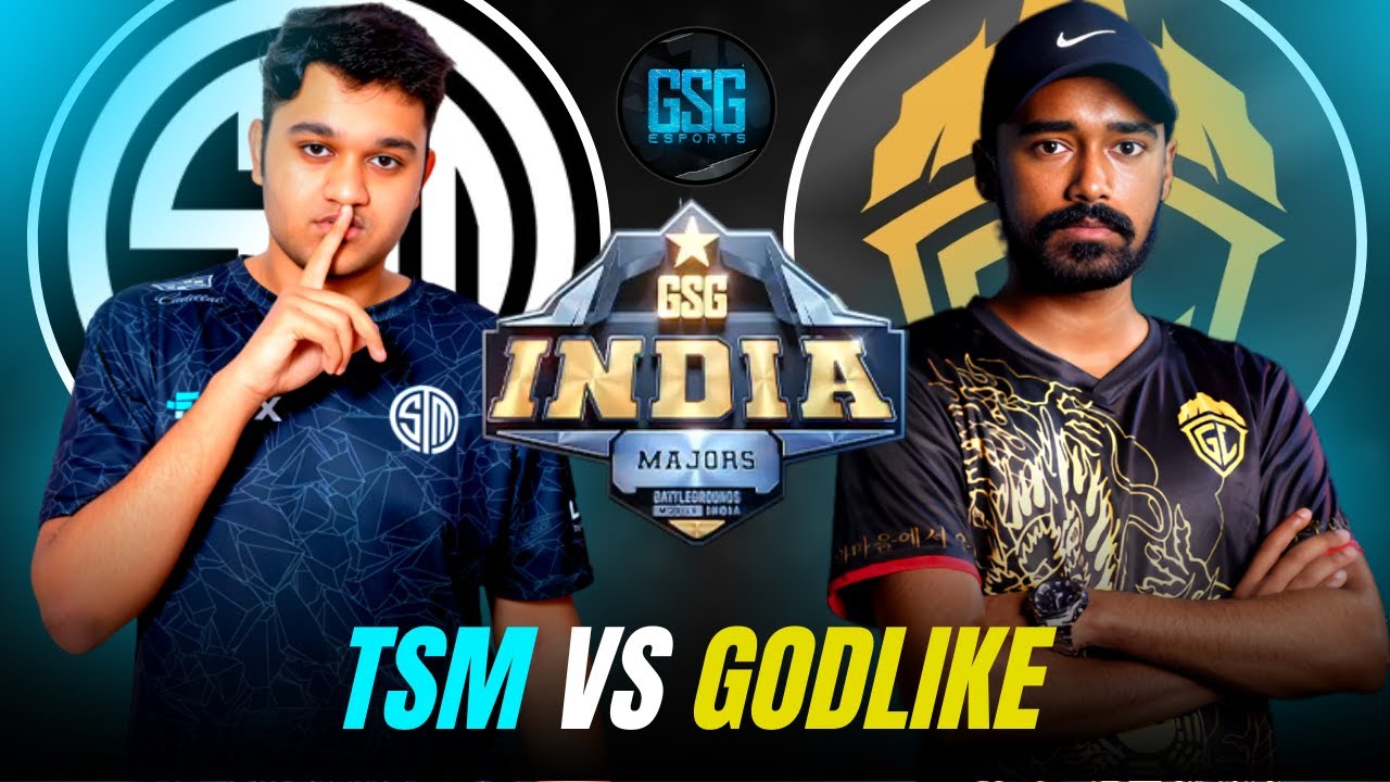 TSM VS GODLIKE 4V4 FIGHT IN HACIENDA | GSG ESPORTS | INDIA MAJORS GRAND ...