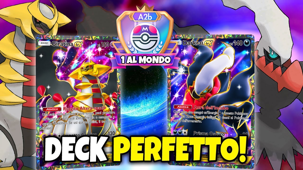 HO CREATO IL DECK PERFETTO su POKÉMON POCKET 🌑 (Giratina + Darkrai)