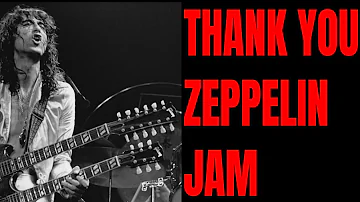 Thank You Jam Led Zeppelin Style Guitar Backing Track (D Mixolydian)