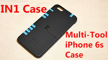 IN1 CASE iPhone 6s Plus Multitool Smartphone Case review - 4K