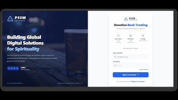 PPSM INFOTECH | Donation Book Tracking System Live Demo