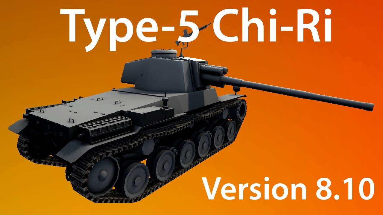 Chi Ri Type 5 Chi Ri - wot - new Japanese tank - YouTube